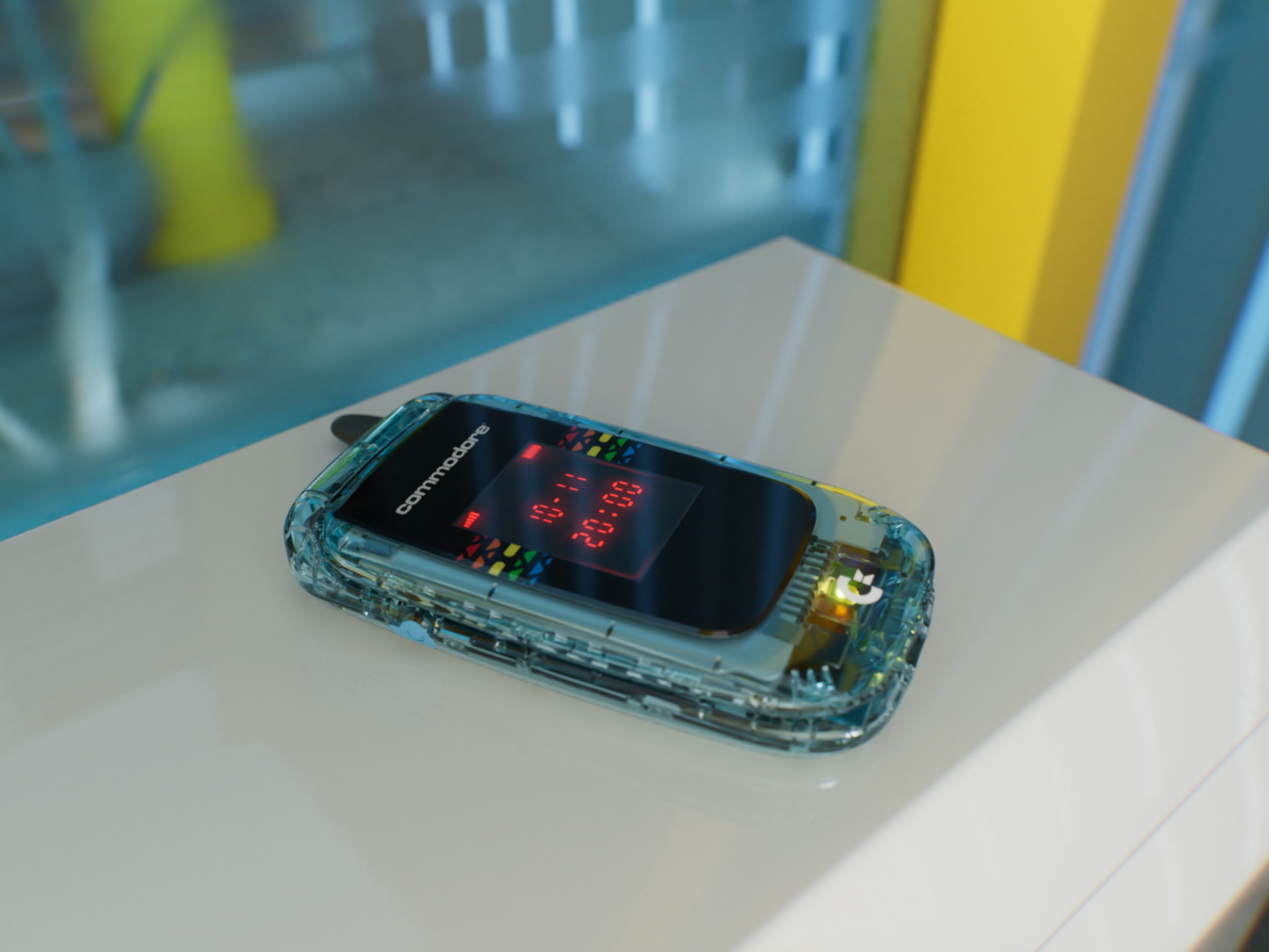 This Commodore Flip Phone Runs Android Apps Without Google 10
