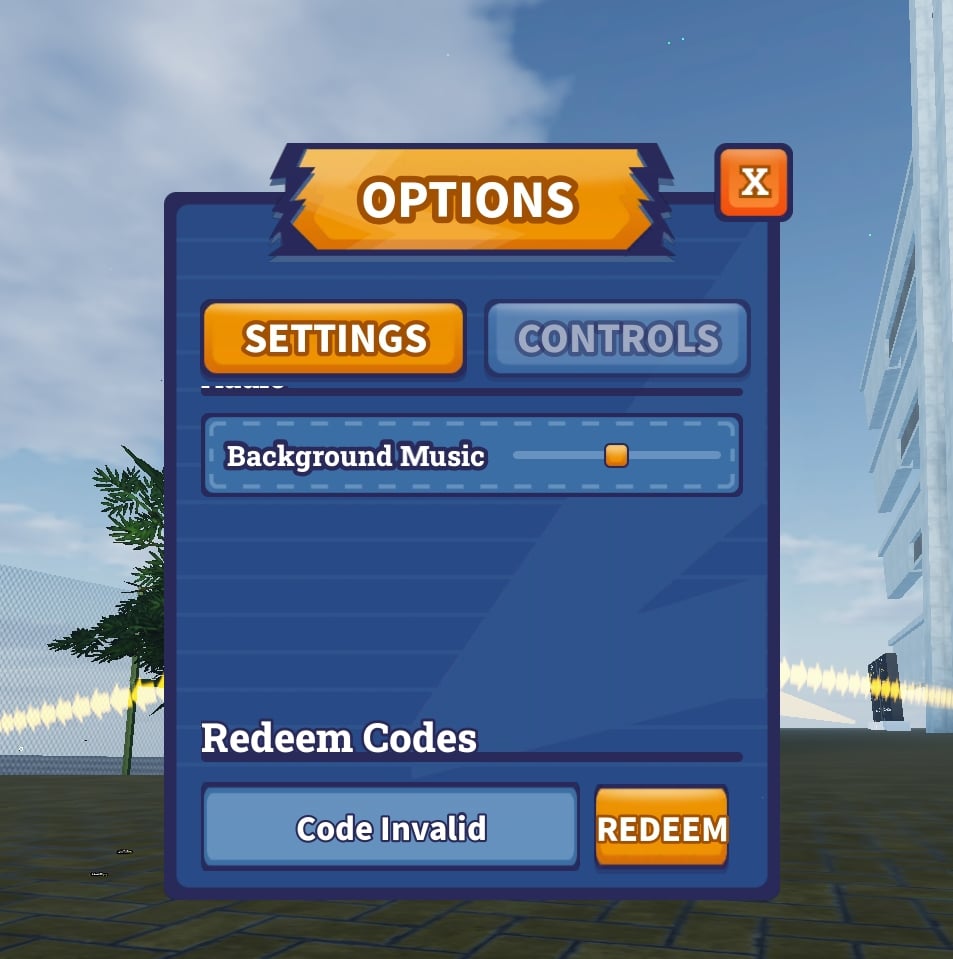 Code Invalid