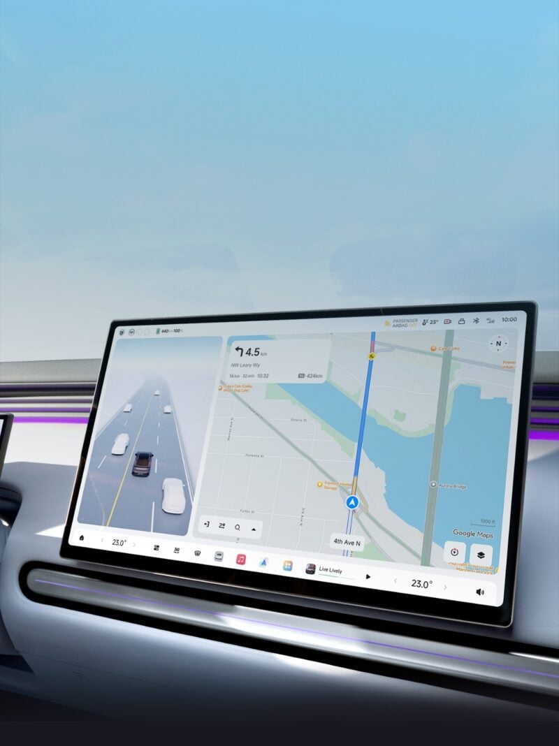 Exclusive: XPENG L03 Launches Globally With Built-In Google Maps Navigation 3