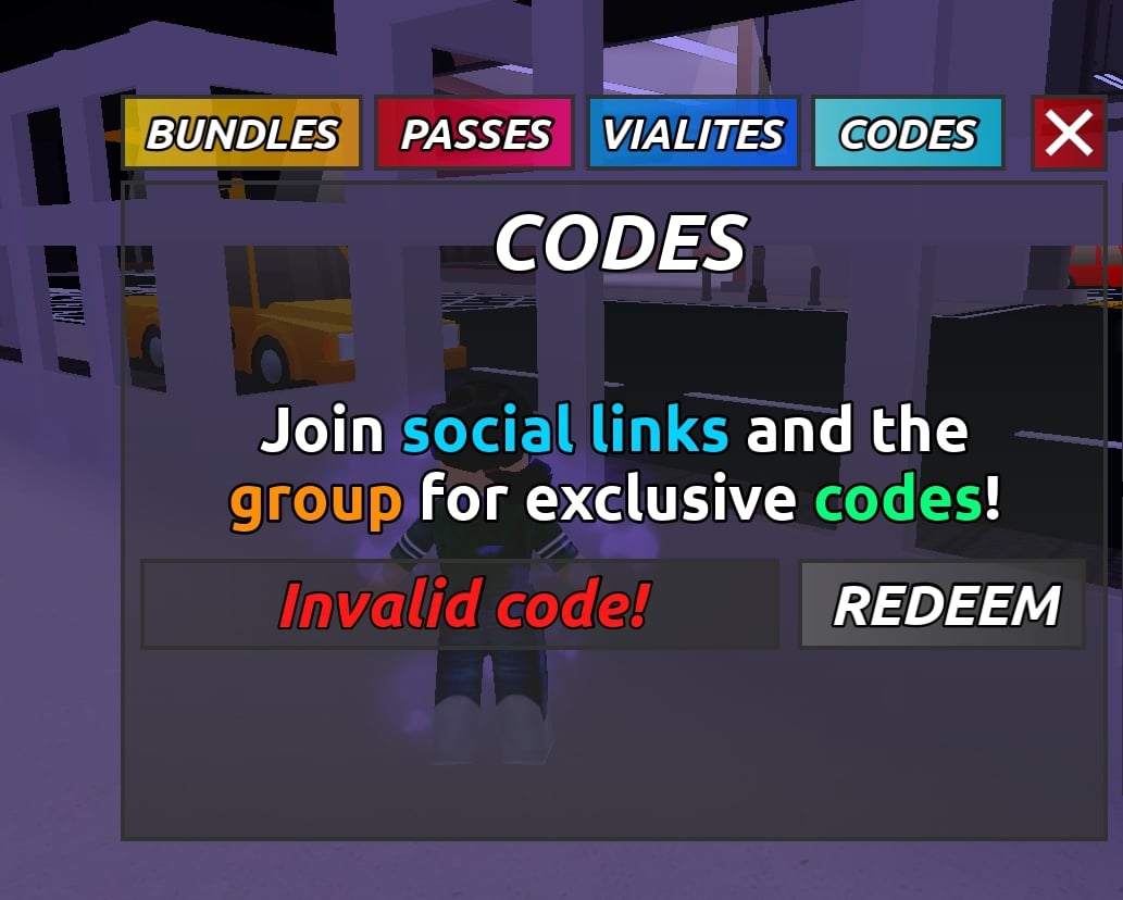 Invalid Code