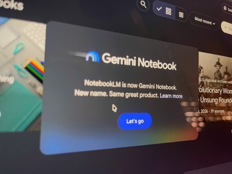 Google is at it again - NotebookLM Is Now Gemini Notebook 4