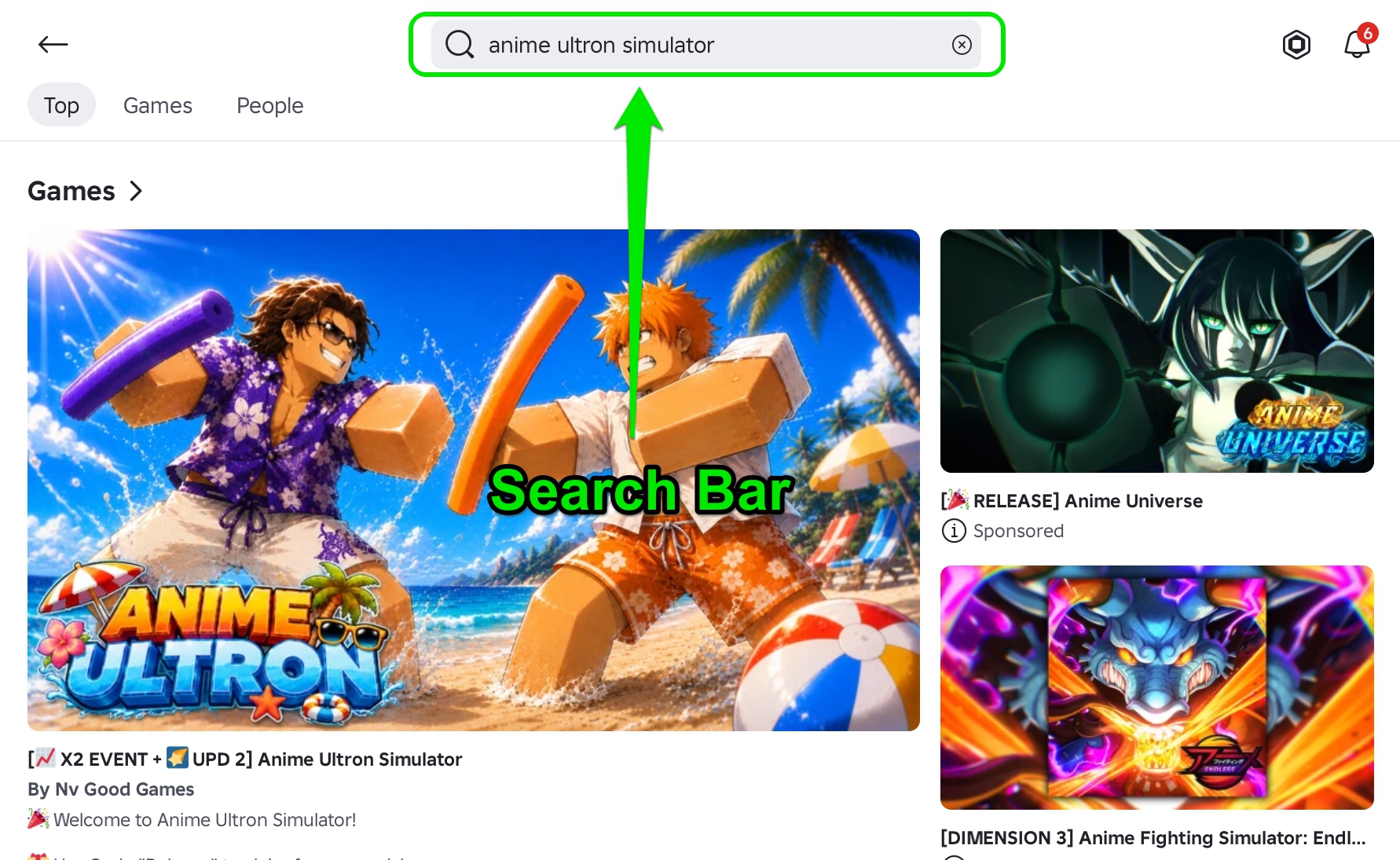 Search Bar