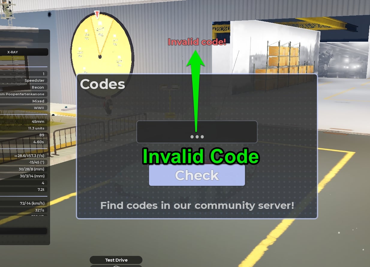 Cursed Tank Simulator Codes 5