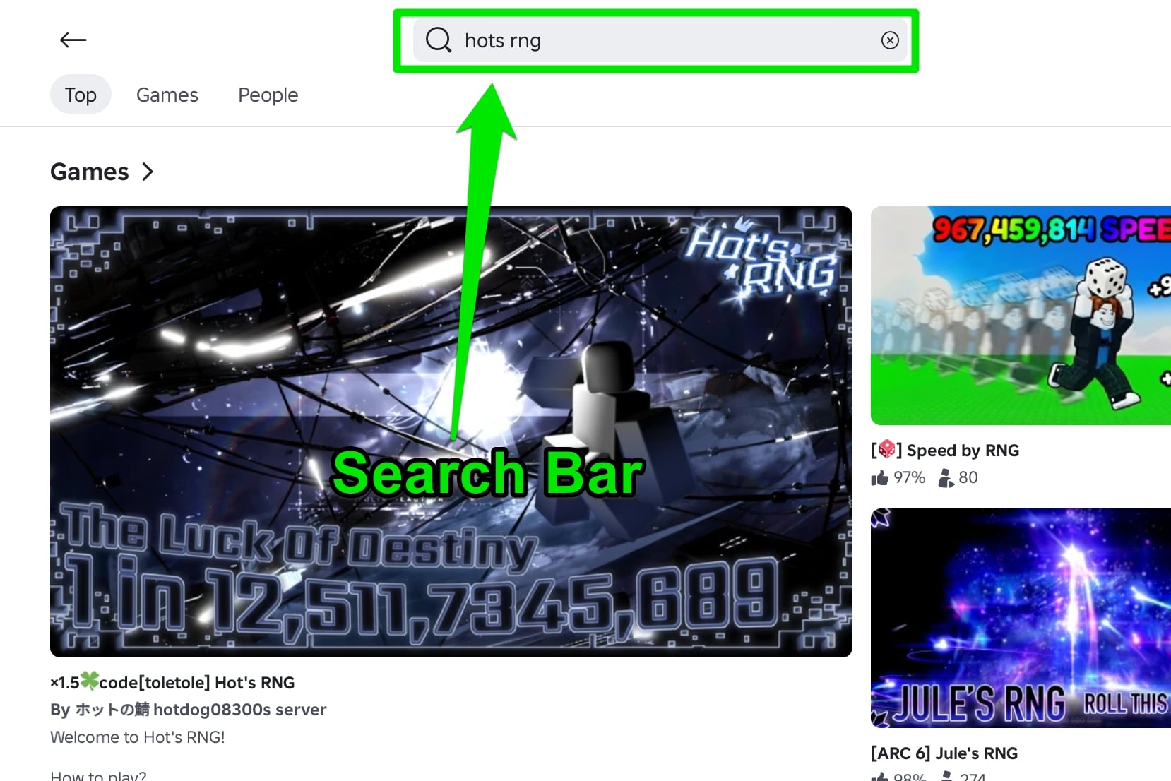 Search Bar