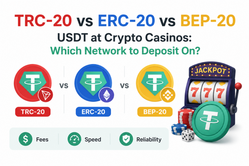 TRC-20 vs ERC-20 vs BEP-20 USDT at Crypto Casinos 4