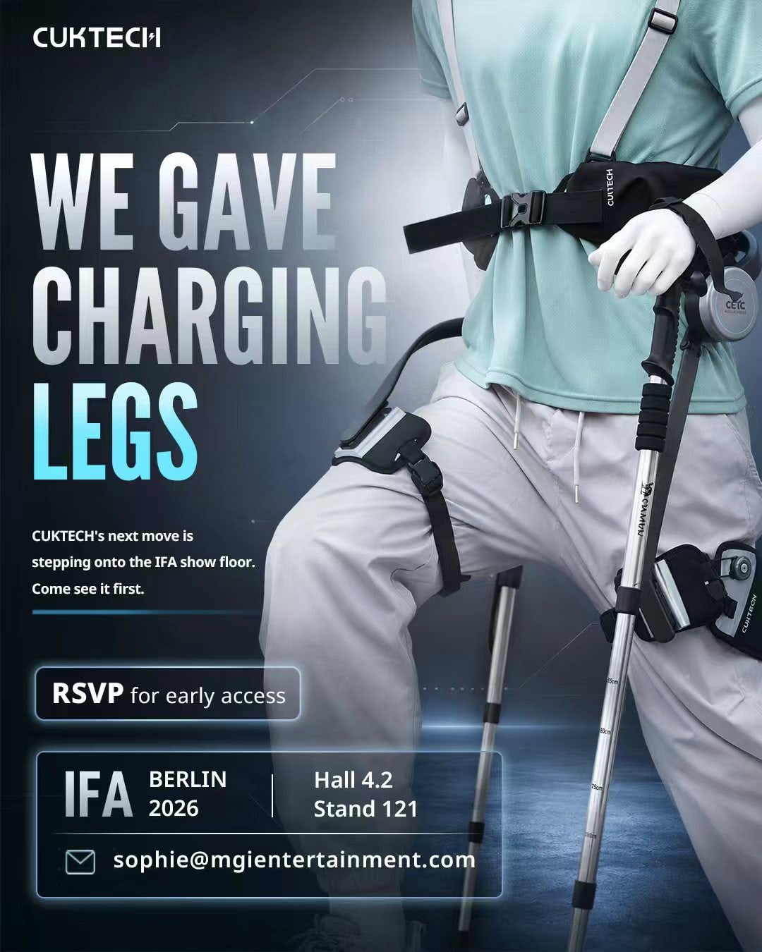 CUKTECH's First Wearable Robot Is a Hip Exoskeleton 4