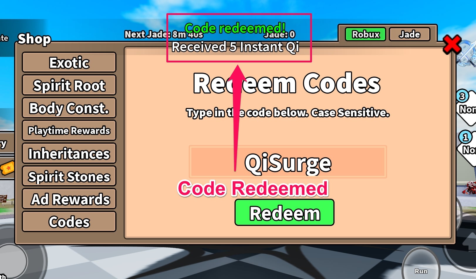 Code Redeemed