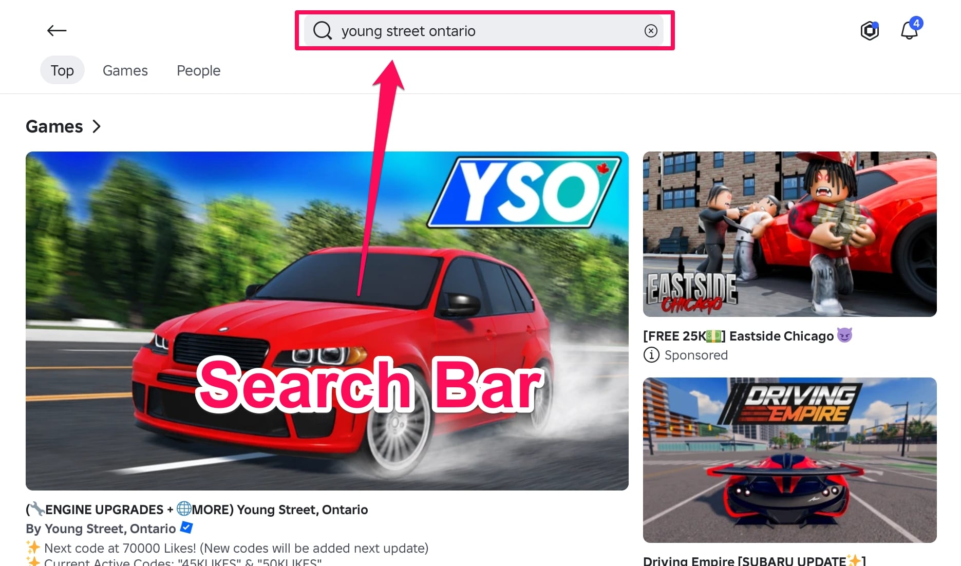 Search Bar