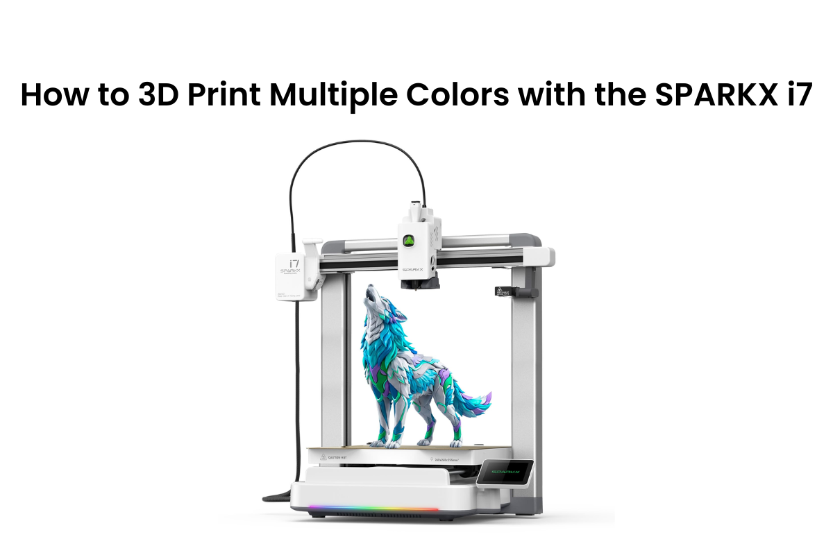 How to 3D Print Multiple Colors with the SPARKX i7 4