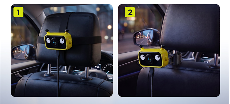Driving Alone with a Baby? The LAMTTO RC38 Keeps the Back Seat in View 6