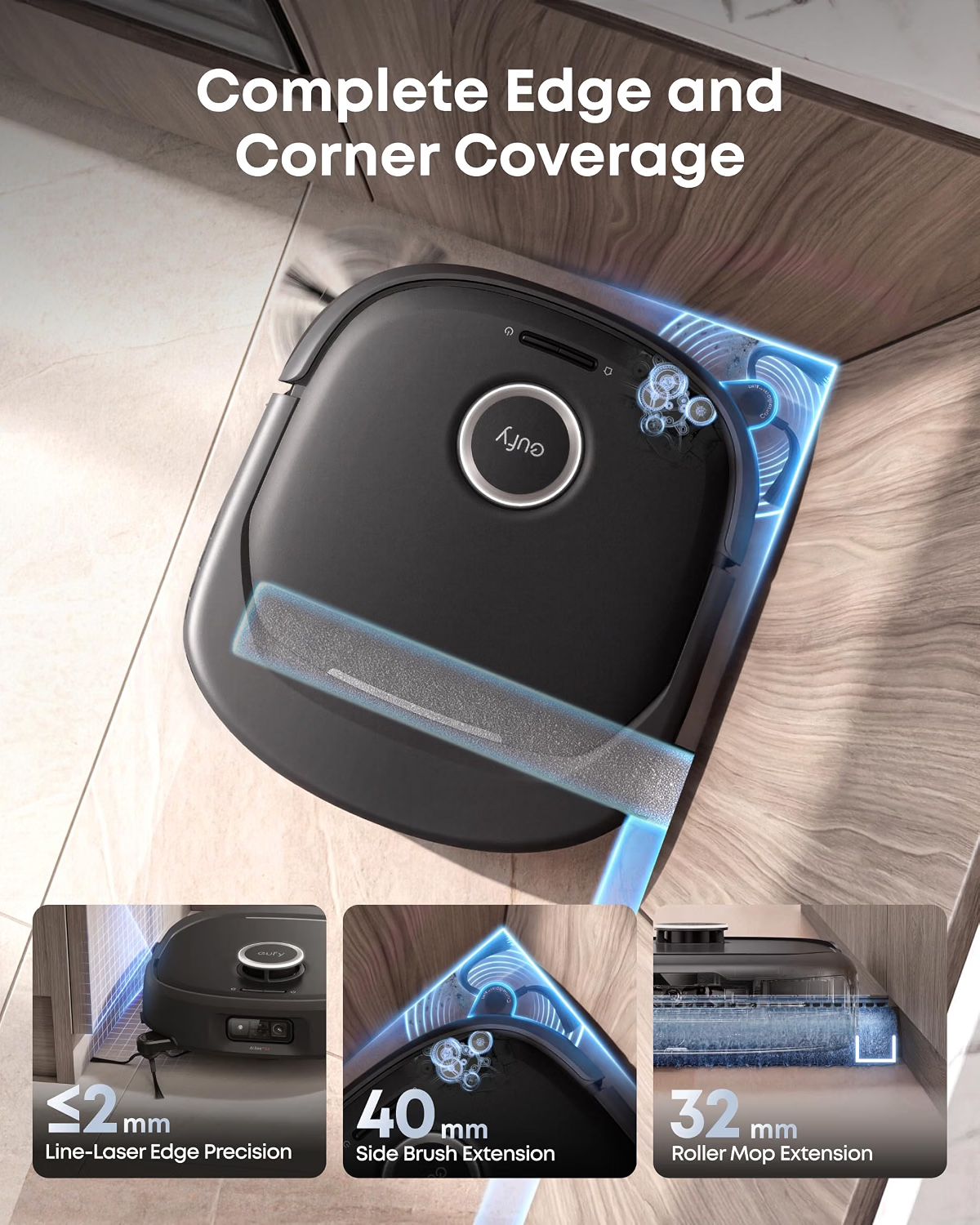 Eufy's E35 Robot Vacuum Is Certified Asthma and Allergy Friendly 7