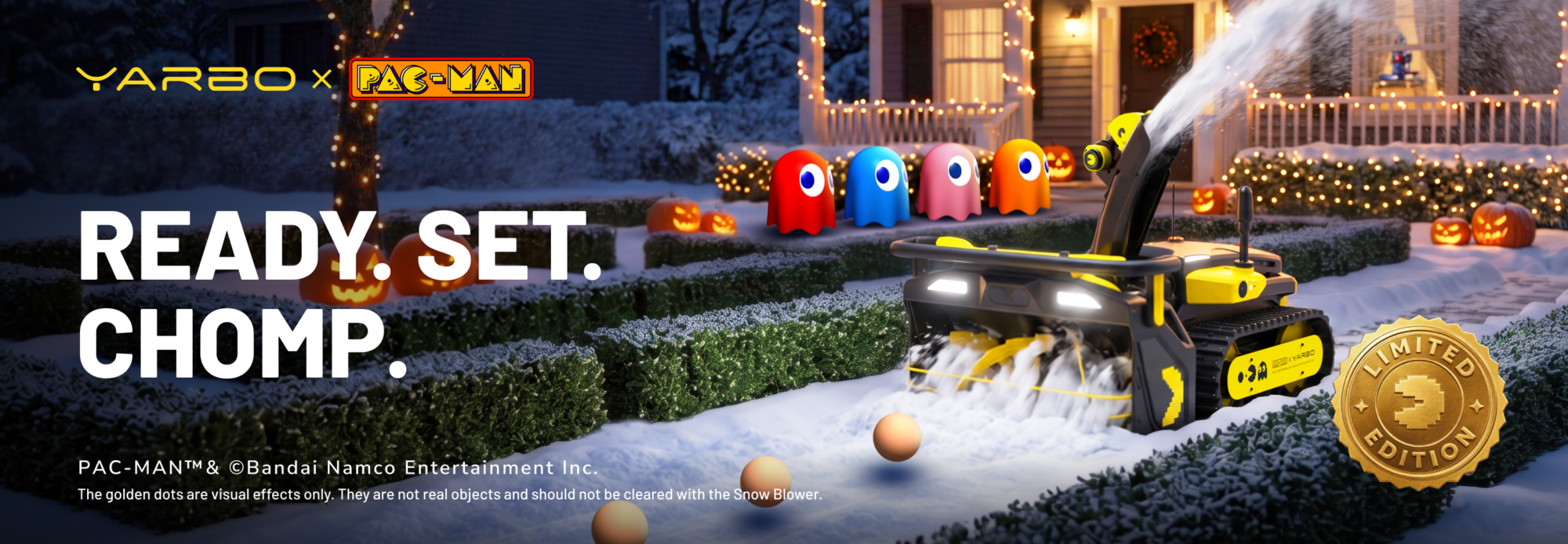 Yarbo's $6,399 PAC-MAN Snow Robot Chomps Through Your Driveway 5