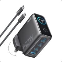 Anker 140W four-port GaN charger with display