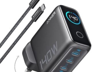 Anker 140W four-port GaN charger with display