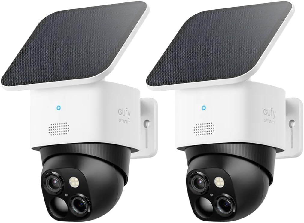 Eufy SoloCam S340 solar security camera two-pack