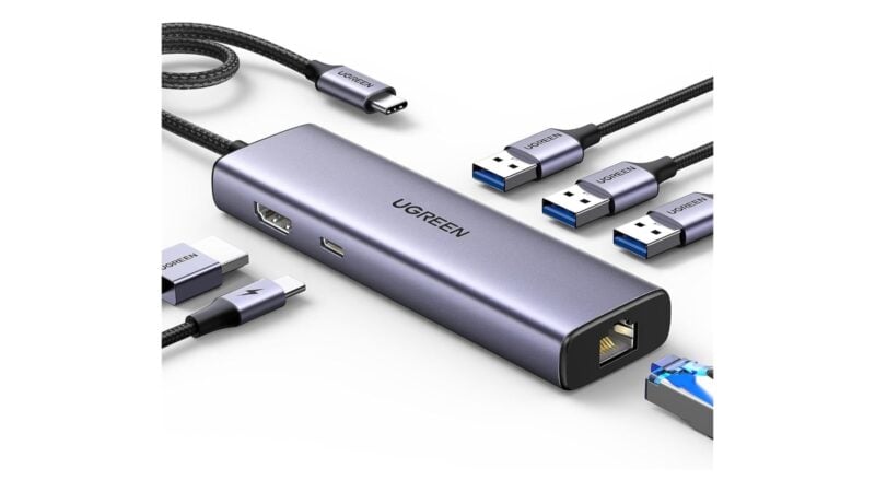 UGREEN Revodok 6-in-1 USB-C hub