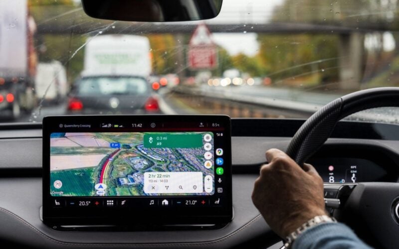 Google Maps on Android Auto