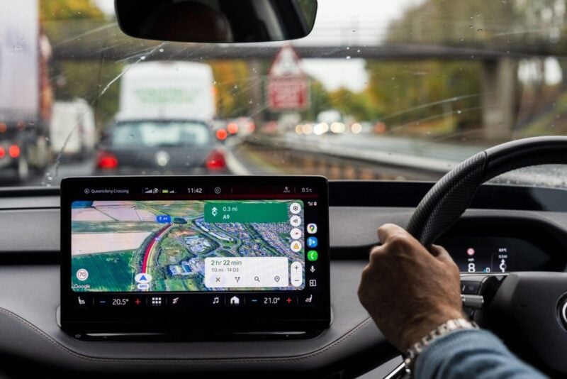 Google Maps on Android Auto
