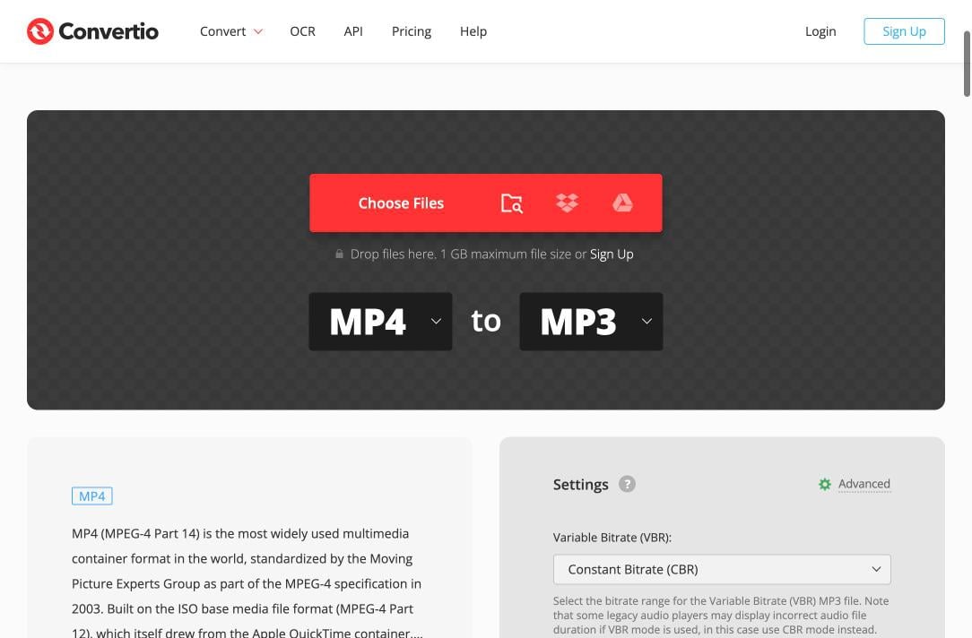 How to Convert OPUS, OGG and MP4 Files to MP3 on Android with Convertio 7