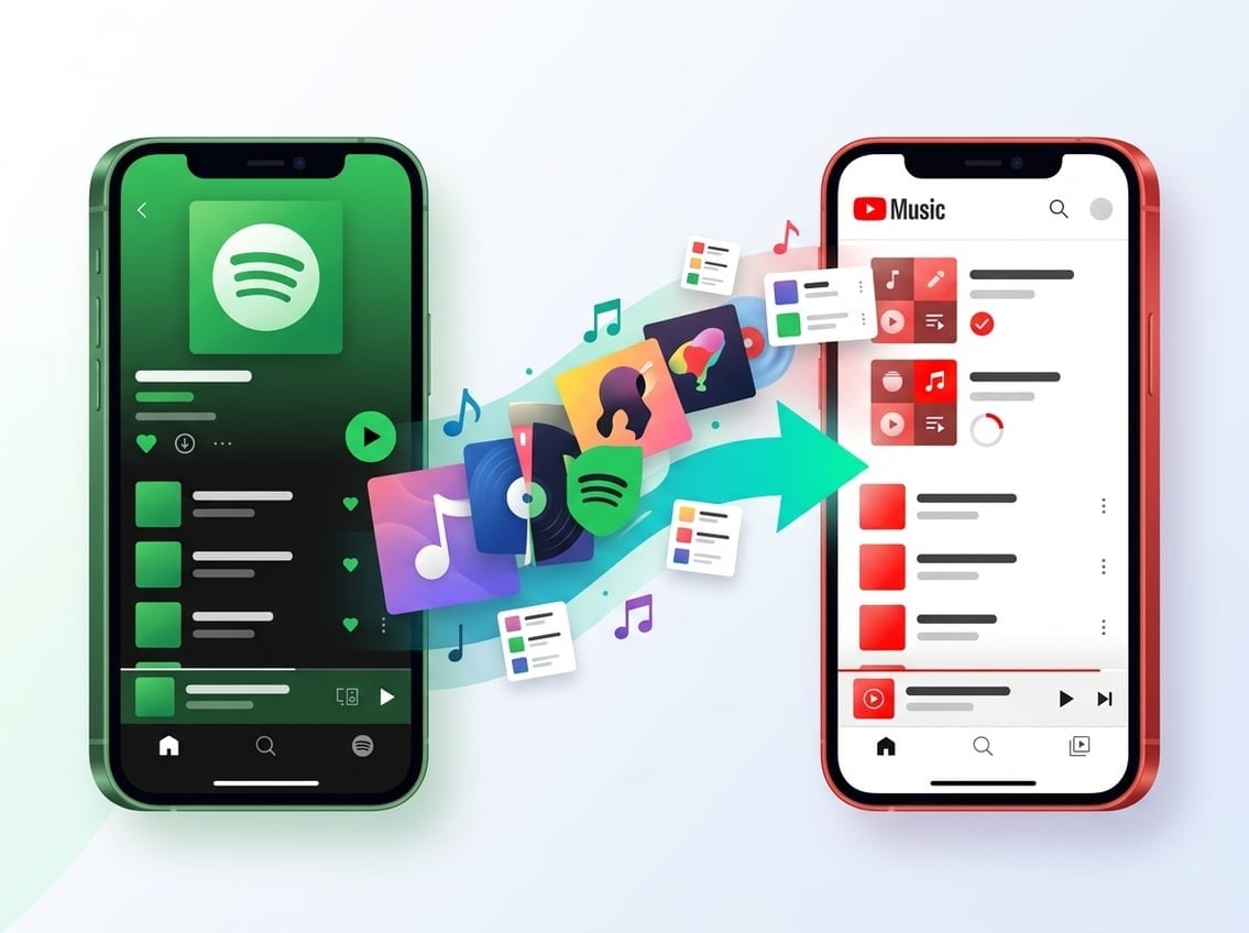 Switching From Spotify to YouTube Music on Android 3