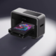 EufyMake UV Printer E1 printing a colorful design