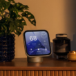 A user's HomeView sits on their living room countertop.