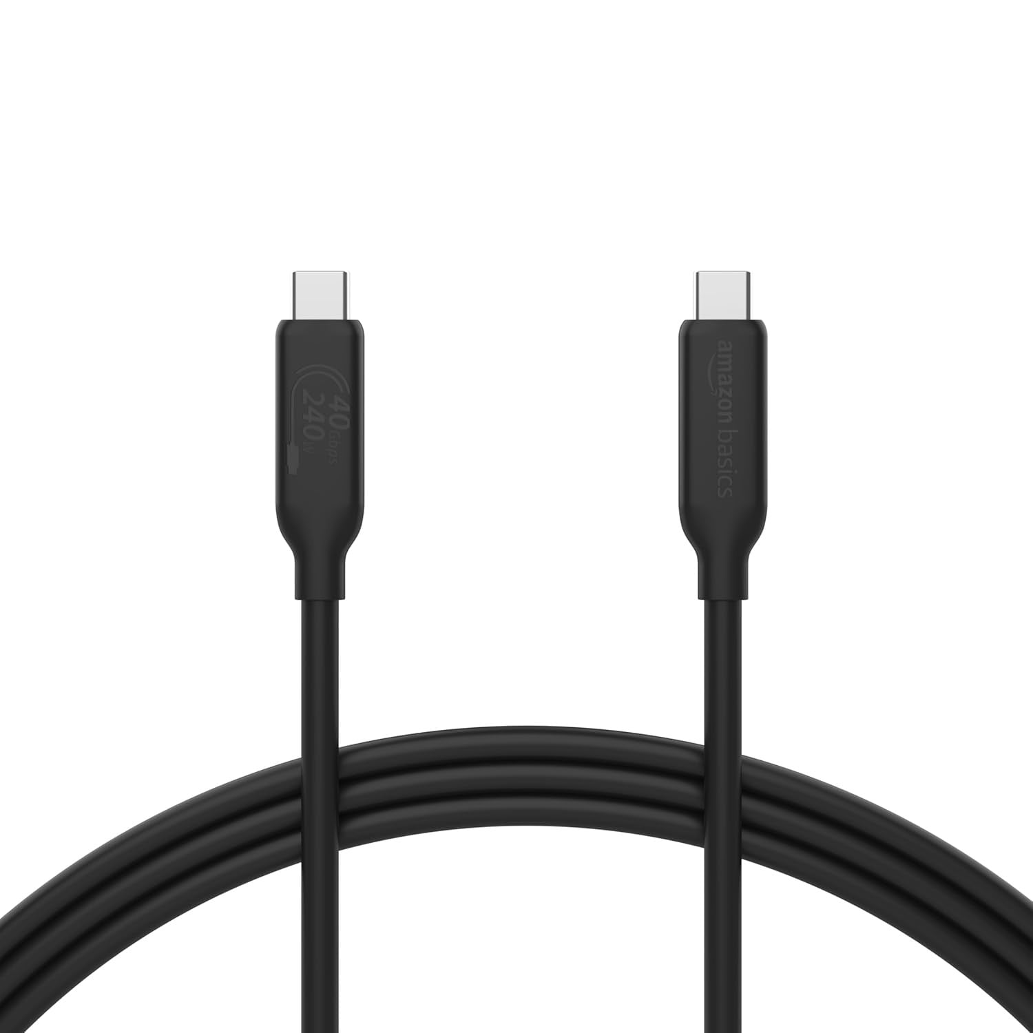 Amazon Basics USB4 240W USB-C cable