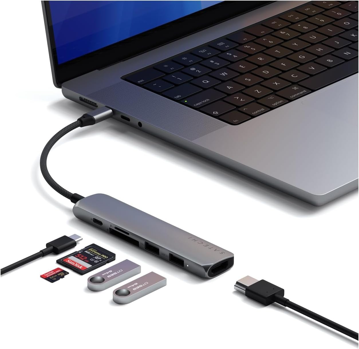 Satechi 6-in-1 USB-C hub