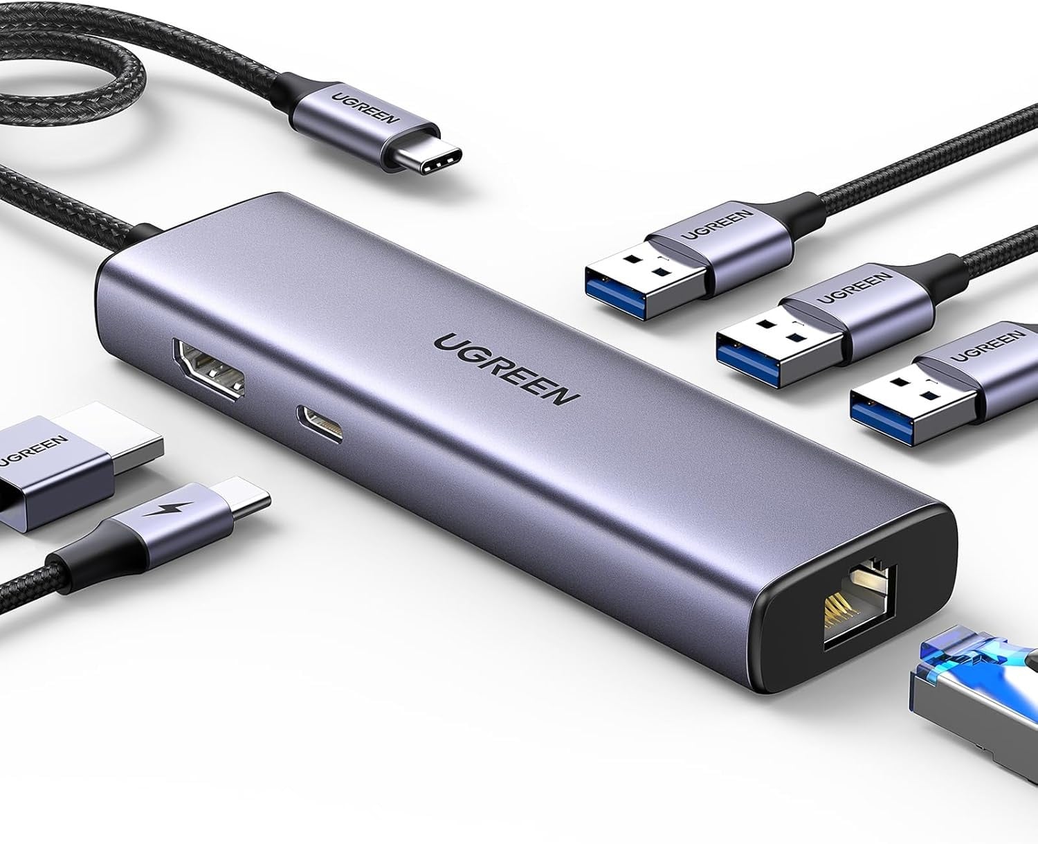 UGREEN Revodok 6-in-1 USB-C hub