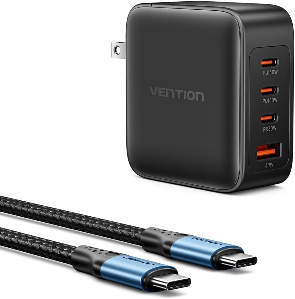 Vention 140W 4-port GaN+ charger