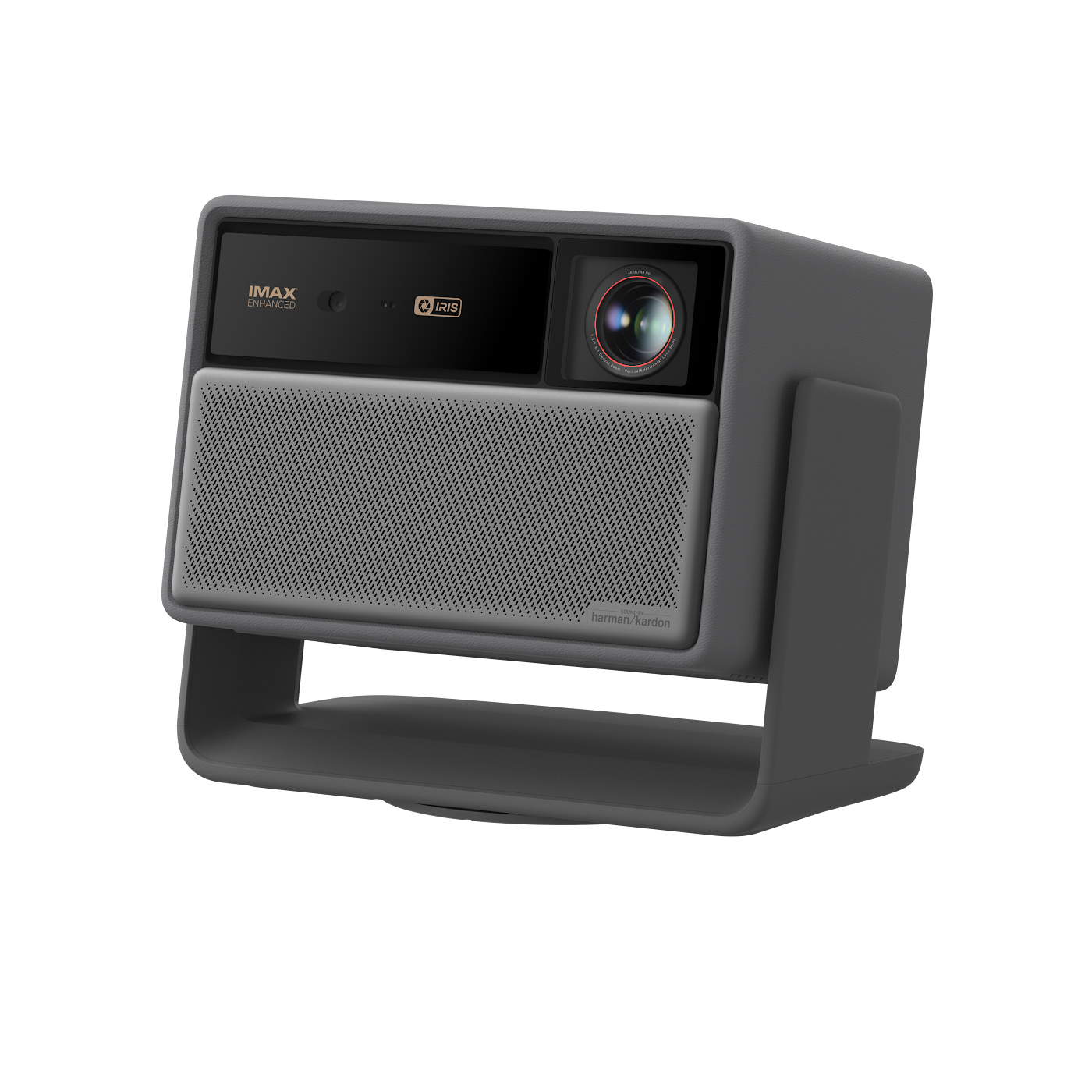 Angled view of the Xgimi Horizon 30 Max projector